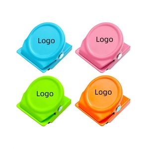 Clip Magnético de Metal con Logotipo Personalizado, Organizador de Listas de Compras, Clip de Página Colorido y Bonito - Product Image 1