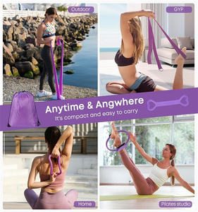Perfetto per i principianti Yoga palla cerchio magico accessori Pilates Set di attrezzature per l'allenamento a casa Set 13 pz Pilates Essentials Kit - Product Image 5