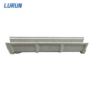 ड्रेन ट्रेंच एंटी-जंग जल चैनल यू-ड्रेनेज डिच चैनल गटर फाइबरग्लास गटर - Product Image 5