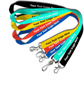 Cordón Personalizado con Logotipo Impreso, Correa para el Cuello Desmontable con Sistema de Seguridad para Conferencias, Eventos, Ferias Comerciales, Escuelas, Hospitales - Product Image 1