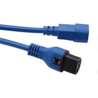 Câble d'extension d'alimentation CA robuste avec prise CC IEC 320 C14 à C15 15A 125V 14AWG pour protection IP35 approuvée