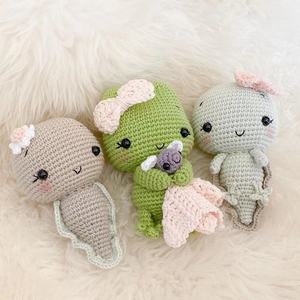 Animali di peluche <span class=keywords><strong>Amigurumi</strong></span> personalizzati fatti a mano all'uncinetto adorabili animali per regalo di artigianato per bambini - Product Image 3