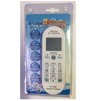 Télécommande universelle pour climatiseur RCU KT-E08, faible consommation d'énergie, 6000 en 1, télécommande LCD pour climatiseur, contrôleur