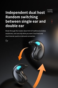 Mini Auriculares TWS para Juegos y Deportes con Pantalla Digital de Energía, Sonido Estéreo Intrauditivo, Cancelación de Ruido, Auriculares Inalámbricos para <span class=keywords><strong>iPhone</strong></span> - Product Image 5