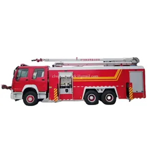 Sinotruk howo fire fighting truck 6*4 foam 12ton fire truck