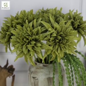 Bunga <span class=keywords><strong>Dahlia</strong></span> Buatan Gaya Baru Pu Bunga Sentuhan Nyata Musim Gugur Warna untuk Pernikahan Dekorasi Internal dan Eksternal - Product Image 1