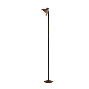 Lampadaire LED de luxe moderne, support en résine de marbre blanc avec corps en fer pour la décoration artistique de la chambre d'hôtel - Product Image 5