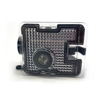 Feu latéral types de voiture, éclairage pour intérieur de miroir, lumière de bienvenue, pour Ford Focus Kuga, 2 pièces