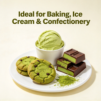 Poudre de Matcha 2A en Marque Blanche 30g/Boîte Qualité Alimentaire pour Pâtisserie et Desserts