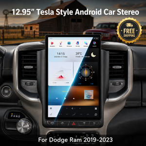 Pour les camions Dodge Ram 2019 à <span class=keywords><strong>2023</strong></span>, autoradio Android 13 de 12,95 pouces, lecteur DVD, GPS, navigation, CarPlay sans fil, BT, écran tactile HD IPS - Product Image 1