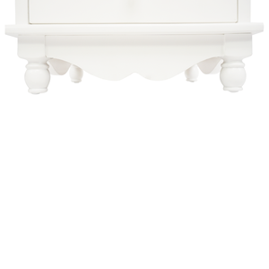 OEM Service White Modern Nightstand with <b>Drawer</b> Sleek Surface Open Shelf <b>Side</b> <b>Table</b> from Vietnam Factory Price - Product Image 6