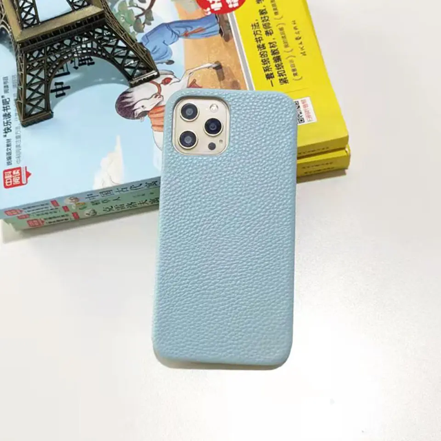 High Quality Lychee Leather PU Cell Phone Case for iPhone 12 11 Pro Max X XR XS Max 13 14 15 Luxury Hot Selling Back Cover