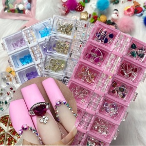 GREENKEM-adornos para <span class=keywords><strong>uñas</strong></span> dorados <span class=keywords><strong>2022</strong></span>, adornos para <span class=keywords><strong>uñas</strong></span>, diamantes <span class=keywords><strong>de</strong></span> imitación, AB, triángulo, arte 3D - Product Image 5