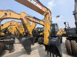 Marque chinoise XE150WD XE150WD XE155WGA Excavatrice sur pneus - Product Image 2