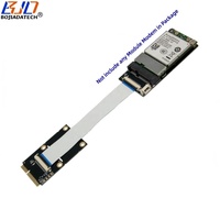 Interface Mini PCI-E vers adaptateur sans fil MPCIe Mini PCIe avec 1 emplacement pour carte NANO SIM pour module modem WIFI / 4G 3G LTE GSM WWAN
