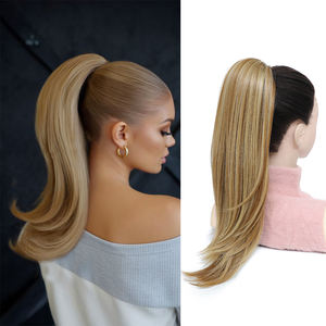 <span class=keywords><strong>Queue</strong></span> <span class=keywords><strong>de</strong></span> <span class=keywords><strong>cheval</strong></span> micro-bouclée à cordon <span class=keywords><strong>de</strong></span> serrage, extension naturelle et volumineuse noire en fibre haute température, 140g, durée <span class=keywords><strong>de</strong></span> vie 6 mois - Product Image 1