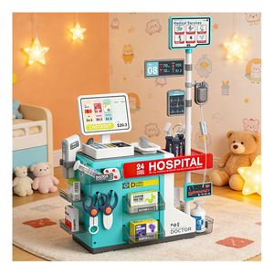 Kit de Doctor para Niños, Juego de Imitación de Herramientas Médicas de Plástico, Juego de Roles de Hospital, Juguetes Educativos de Aprendizaje, Juego de Regalo para la Imaginación de los Niños - Product Image 2