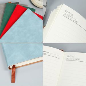 Wholesale Notebook Custom Logo Diary Printing Brand <b>Note</b> <b>Book</b> PU Cover Notebook A5 Logo Leather Journal Notebook for School - Product Image 5
