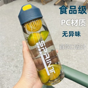 Sport Water Bottle With <b>Tea</b> <b>Infuser</b> Plastic 500Ml Unisex Gym Camping - Product Image 1