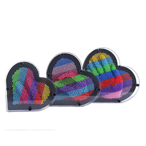 3D Cloned <b>Hand</b> <b>Mold</b> Rainbow Heart Shape Black Background Childrens Toy Birthday Gift Home Decoration - Product Image 5
