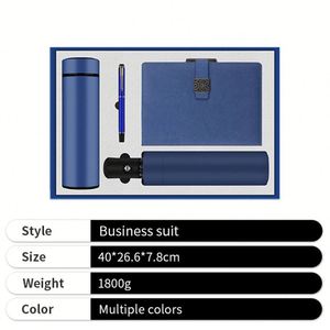 Set de Regalo de Año Nuevo para Empleados, 4 Piezas, 2026, Paraguas, Termo, Cuaderno, Set de Regalo Corporativo para Oficina - Product Image 4