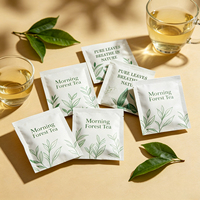 Mini-sachets de thé personnalisés imprimés, écologiques, portables, de qualité alimentaire, laminés, petits sachets en papier, marque de premier plan PT