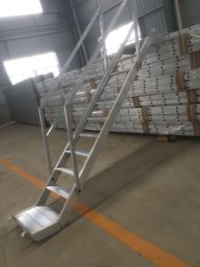 Trọng lượng nhẹ kwikstage nền tảng Xây dựng nhôm giàn giáo tháp cầu thang thang để bán - Product Image 3