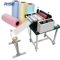 Machine à papier automatique RS-400g, modèle de table LCD, rouleau de matériau de nettoyage non tissé en feuille de papier, petite