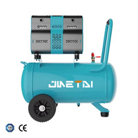 Compresor de aire pequeño sin aceite portátil inteligente nuevo modelo silencioso de 1500W 24L