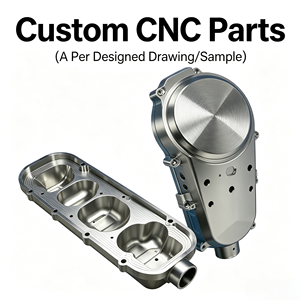 Custom CNC Machined Aluminium Girdled Rear Diff Cover Aluminum Billet Rear End <b>Stud</b> Girdle Rear Differential Enclosure Cover - Product Image 2