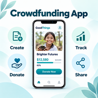 Pengembangan Aplikasi Platform Crowdfunding Perusahaan untuk IOS Android Dengan Pembuatan Kampanye Donasi Online LionCreate