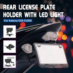 Support de plaque d'immatriculation XXUN support de cadre de queue de moto avec lumière LED pour SUZUKI <span class=keywords><strong>Katana</strong></span> GSX-S1000 <span class=keywords><strong>GS</strong></span>-XS1000 G-SXS1000 19-21 - Product Image 5