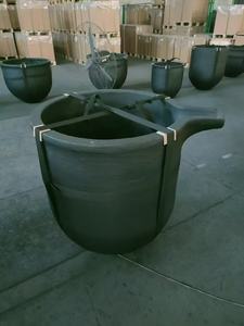 ZW-L Siliziumkarbid-Graphit tiegel Sic Schmelztiegel Lieferant Bogenform Siliziumkarbid-Metalls chmelz tiegel - Product Image 4