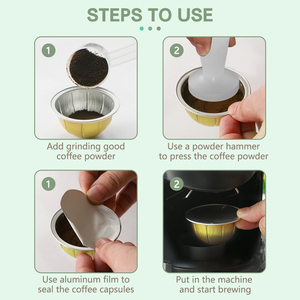 1 jeu de joints en feuille réutilisables 59mm inviolables et brosses compatibles avec les filtres à <span class=keywords><strong>capsules</strong></span> de café Vertuoline <span class=keywords><strong>Vertuo</strong></span> Espresso Maker - Product Image 4