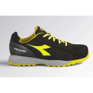 DIADORA UTILITY-701,177668-80013/43 Zapatos DE SEGURIDAD negros de corte bajo en ante de piel de becerro y malla S1P HRO SRC - Product Image 1