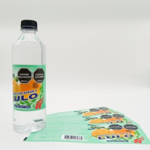 Nhãn hiệu riêng chai nước không thấm nước Dán Kích thước tùy chỉnh nước khoáng Bopp Nhãn năng lượng đồ uống và đồ uống - Product Image 3