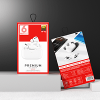 Chargeur suspendu personnalisé câble de données casque boîte d'emballage en papier fenêtre Carton téléphone accessoires boîtes en papier