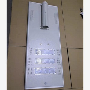 ไฟถนนพลังงานแสงอาทิตย์ 60W LED ตัวเรือนอะลูมิเนียมอัลลอยด์ โมโนไซร์โซลาร์เซลล์ ติดตั้งบนผนัง เสาสูง 8 เมตร - Product Image 2
