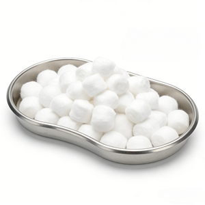 Boules de coton absorbantes à usage cosmétique, 100% coton pur, jetables, dégraissées, fabricant de boules médicales - Product Image 2