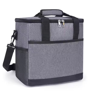Aluminum Foil Insulated Lunch Bag Fashionable Office Worker's Picnic Cooler Bags Directly Exported by Manufacturer - Product Image 1
