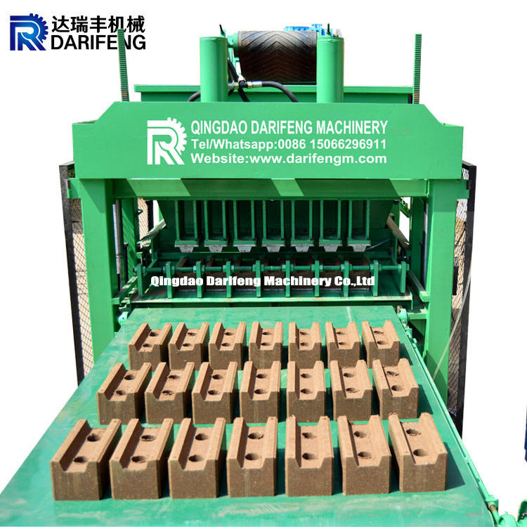 DF7-10 Automatic Clay Soil Interlocking Brick Making Machine