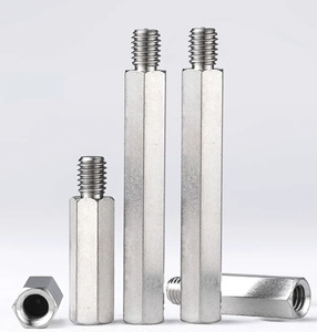 LeGood Hex Standoff <b>Screws</b> Stainless Steel Metric Standard Thread M6X20+12mm Plain Finish - Product Image 6