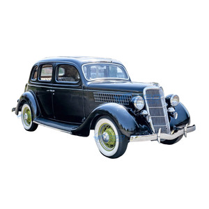 Voiture électrique classique de luxe rétro populaire avec couleur personnalisée et structure en acier Q235B à vendre - Product Image 6