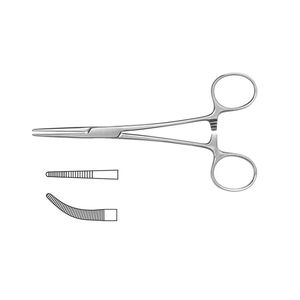 Pince chirurgicale droite en acier inoxydable pour la vente en gros, instrument manuel à base de Crile pour l'opération des artères, pince à artères Crile - Product Image 4