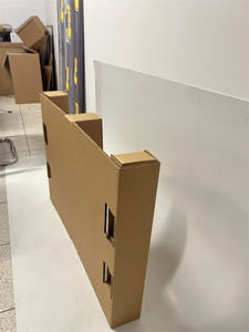 กล่องกระดาษสีน้ำตาลแบบพับได้กล่องกระดาษลูกฟูกแบบสร้างเองโลโก้ตามสั่ง - Product Image 2