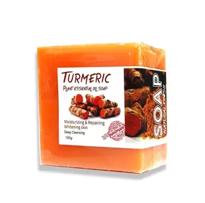 Manufacturer Private Label Natural Organic Bar Handmade Tumeric soap