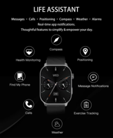 Nouvelle Arrivée 2026 Montre Intelligente Sportive GPS, Surveillance de la Santé, Boussole, Modes d'Exercice Multiples, Montre Intelligente Étanche