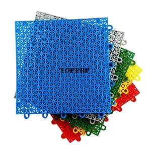 Baldosas deportivas suelo extraíble PP modular suspendido suelo de plástico entrelazado - Product Image 3