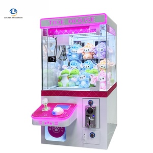 Mini-grue commerciale à monnayeur pour attraper les peluches, vente en gros d'usine, logo personnalisé, marque <span class=keywords><strong>LeChen</strong></span>, pour les boutiques de cadeaux - Product Image 4