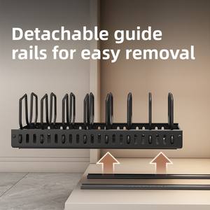 Support <span class=keywords><strong>de</strong></span> rangement multifonctionnel en métal pour cuisine, porte-casseroles, porte-assiettes, porte-couvercles, étanche et antirouille, pour placard - Vente chaude - Product Image 5